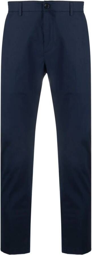 Department 5 Slim-fit broek Blauw