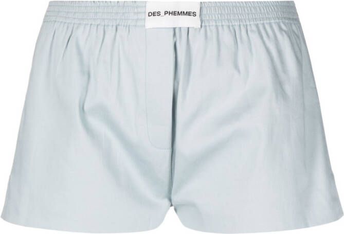 DES PHEMMES Shorts met elastische tailleband Blauw