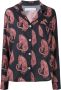 Desmond & Dempsey Pyjama met tijgerprint Blauw - Thumbnail 1