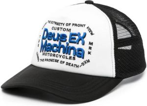 Deus Ex Machina Katoenen honkbalpet Zwart