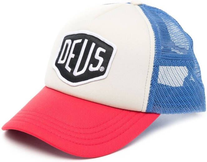 Deus Ex Machina Hoed met logopatch Blauw