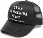 Deus Ex Machina Honkbalpet met borduursel Zwart - Thumbnail 1