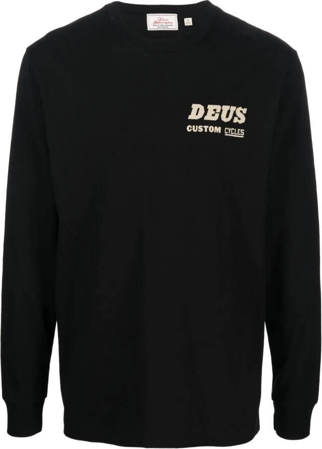 Deus Ex Machina T-shirt met lange mouwen Zwart
