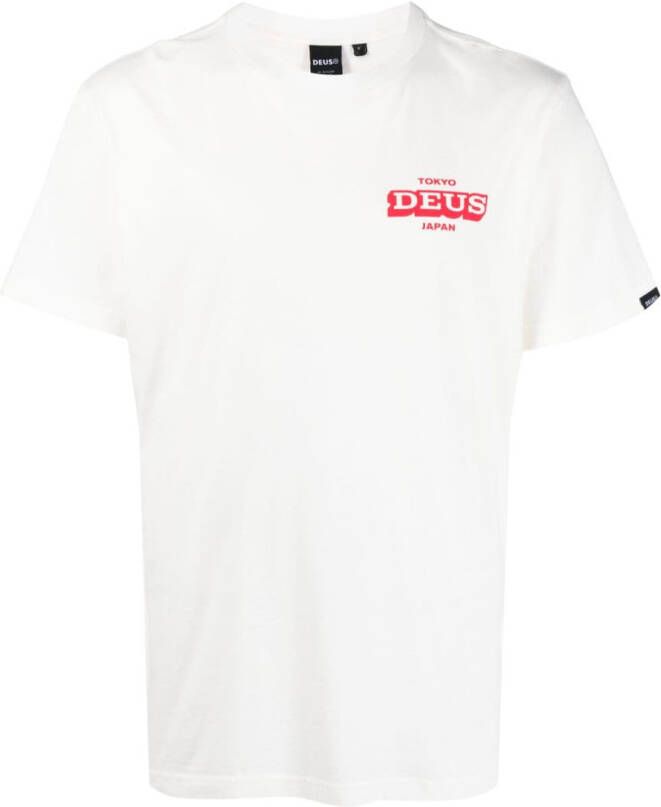 Deus Ex Machina T-shirt met logoprint Wit