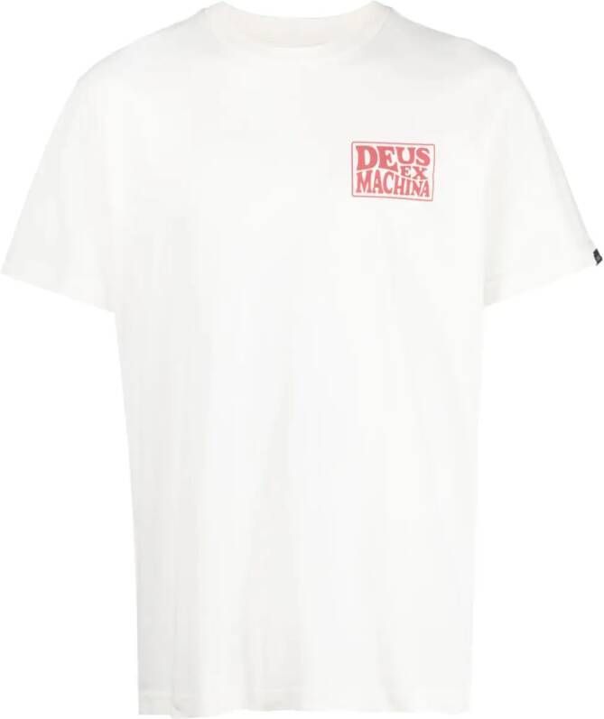 Deus Ex Machina T-shirt met logoprint Wit