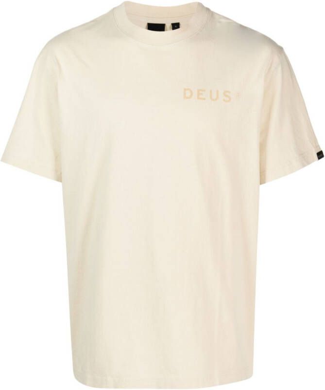 Deus Ex Machina T-shirt met print Beige