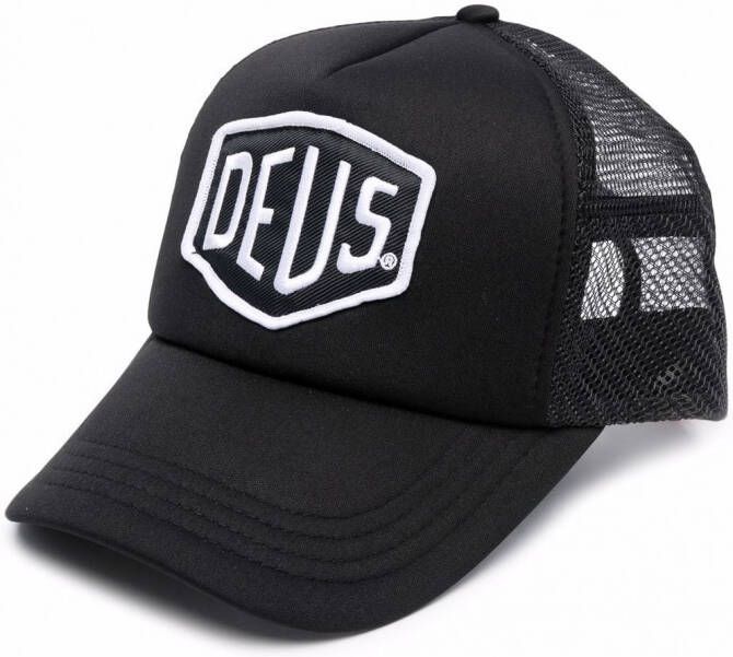 Deus Ex Machina Truckerpet met logopatch Zwart