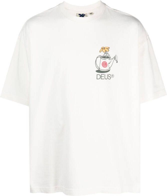 Deus Ex Machina T-shirt met print Wit