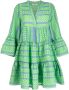 Devotion Jurk met print Groen - Thumbnail 1