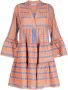 Devotion Jurk met print Oranje - Thumbnail 1