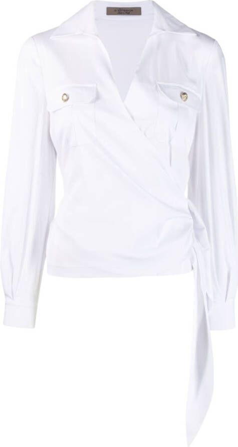 D.Exterior Shirt met ceintuur Wit