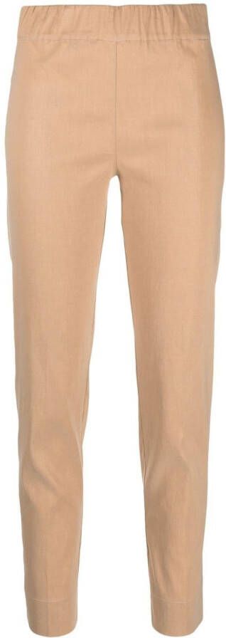 D.Exterior Broek met elastische taille Bruin