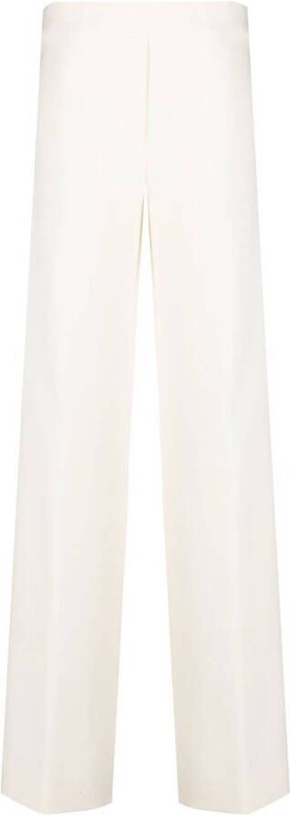 D.Exterior Broek met wijde pijpen Beige
