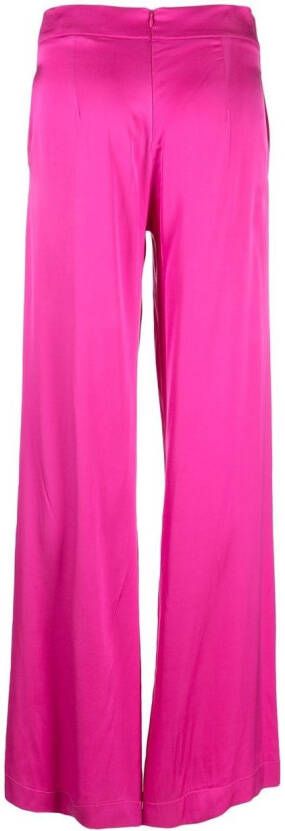 D.Exterior High waist palazzo broek Roze
