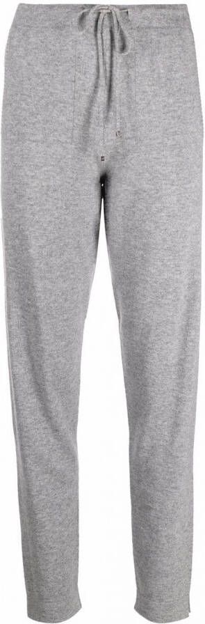 D.Exterior Trainingsbroek met trekkoordtaille Grijs