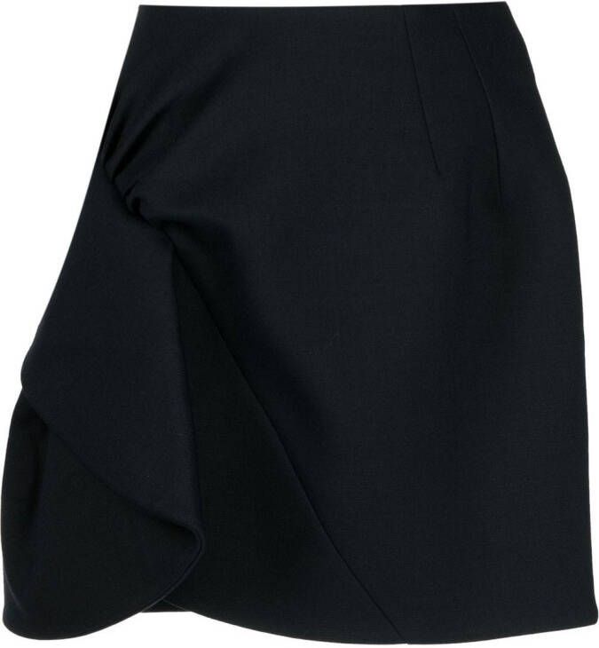 Dice Kayek Asymmetrische mini-rok Blauw