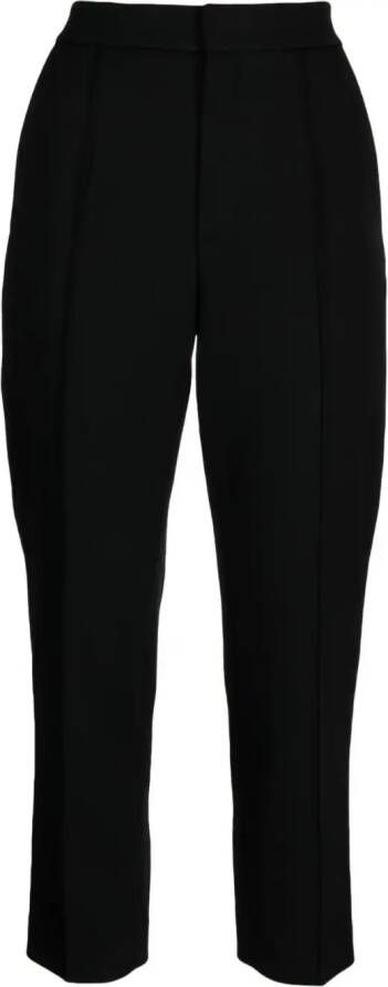Dice Kayek Straight plooibroek Zwart