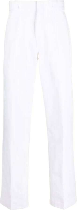 Dickies Construct Broek met logopatch Wit