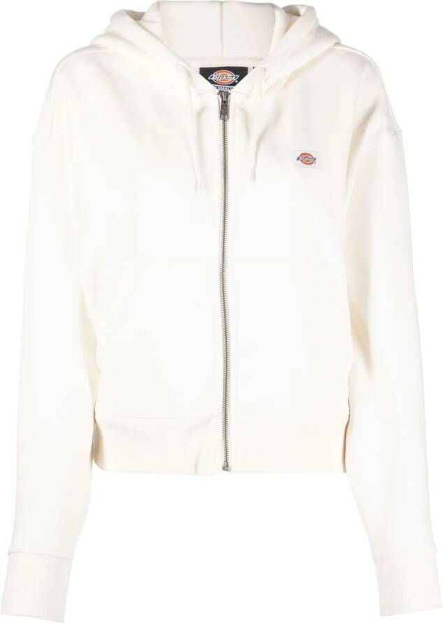 Dickies Construct Hoodie met logopatch Beige