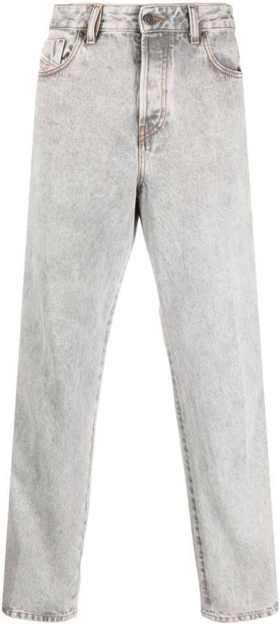 Diesel Straight jeans Grijs