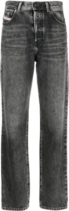 Diesel 1956 D-Tulip 007A4 straight jeans Grijs