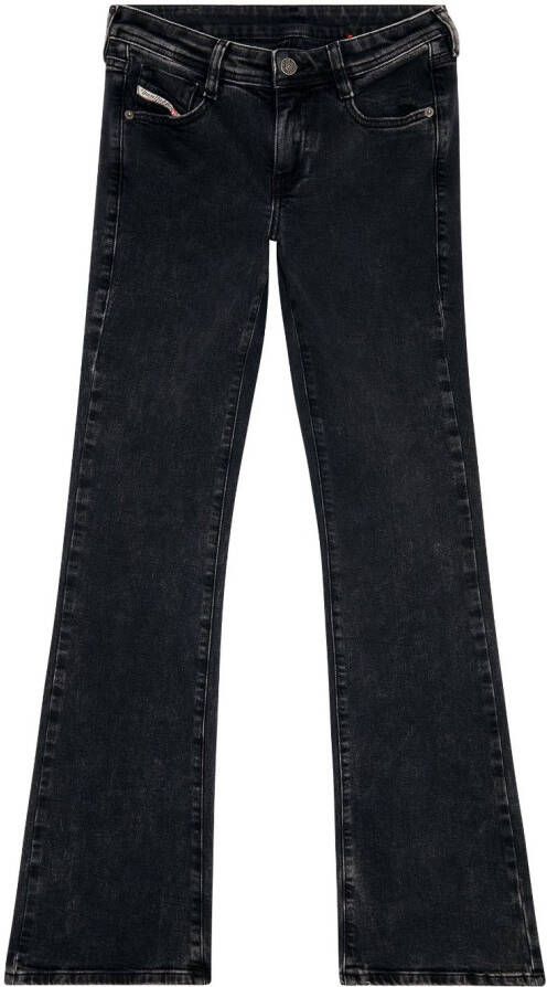 Diesel 1969 flared jeans Zwart
