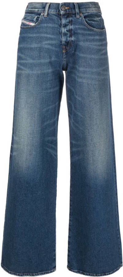 Diesel 1978 bootcut jeans Blauw