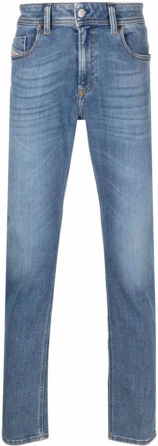 Diesel 1979 Sleenker 09C01 skinny jeans Blauw