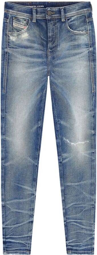 Diesel 1984 skinny jeans Blauw