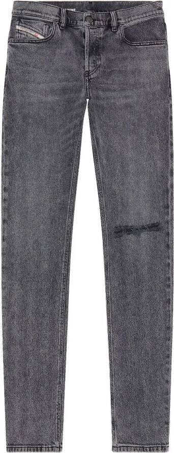 Diesel 1995 D-Sark jeans met stonewashed-effect Grijs