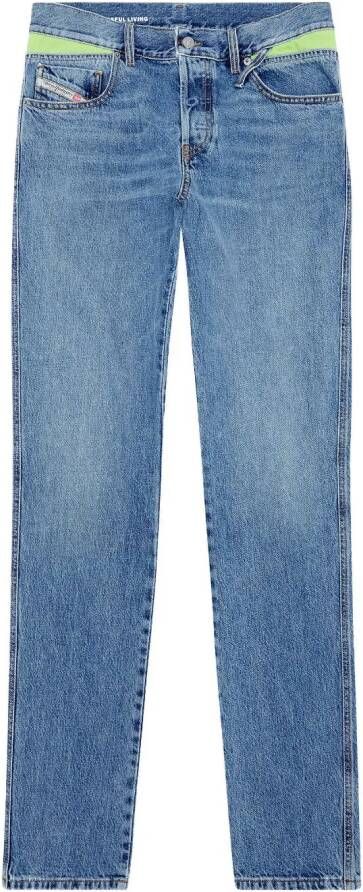 Diesel Straight jeans Blauw