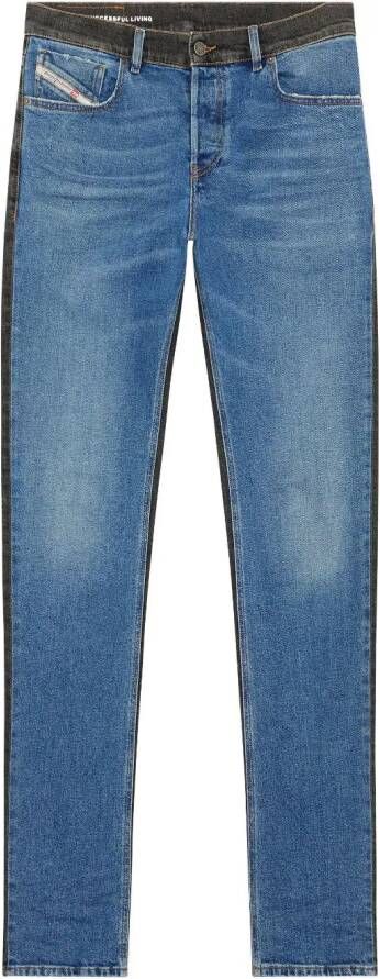 Diesel Straight jeans Blauw