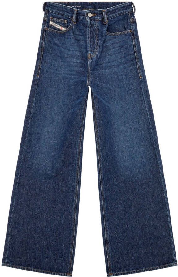 Diesel 1996 jeans met wijde pijpen Blauw