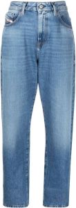 Diesel 1999 cropped straight-leg jeans Blauw