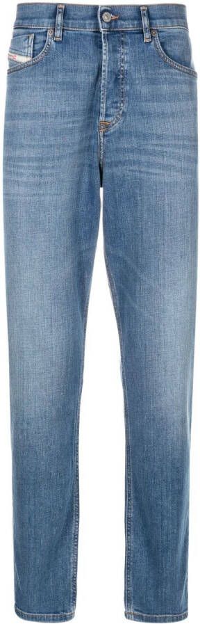 Diesel 2005 D-Fining 09D47 jeans met vijf zakken Blauw