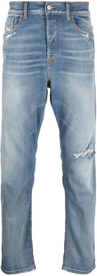 Diesel 2005 straight jeans Blauw