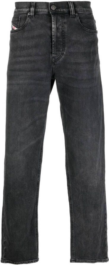 Diesel 2010 D-Macs straight-fit jeans Zwart