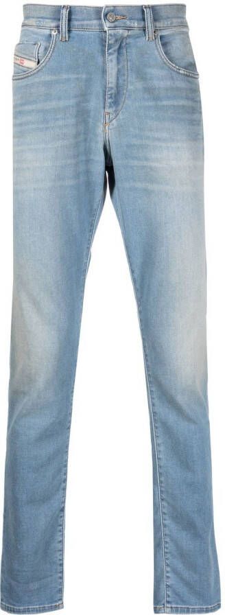 Diesel Slim-fit jeans Blauw