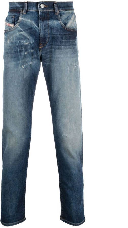 Diesel 2019 slim-fit jeans Blauw