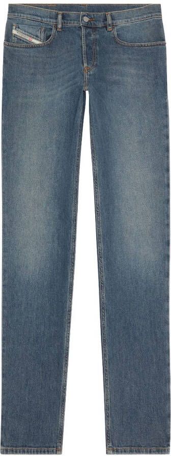 Diesel 2023 D-Finitive jeans met toelopende pijpen Blauw