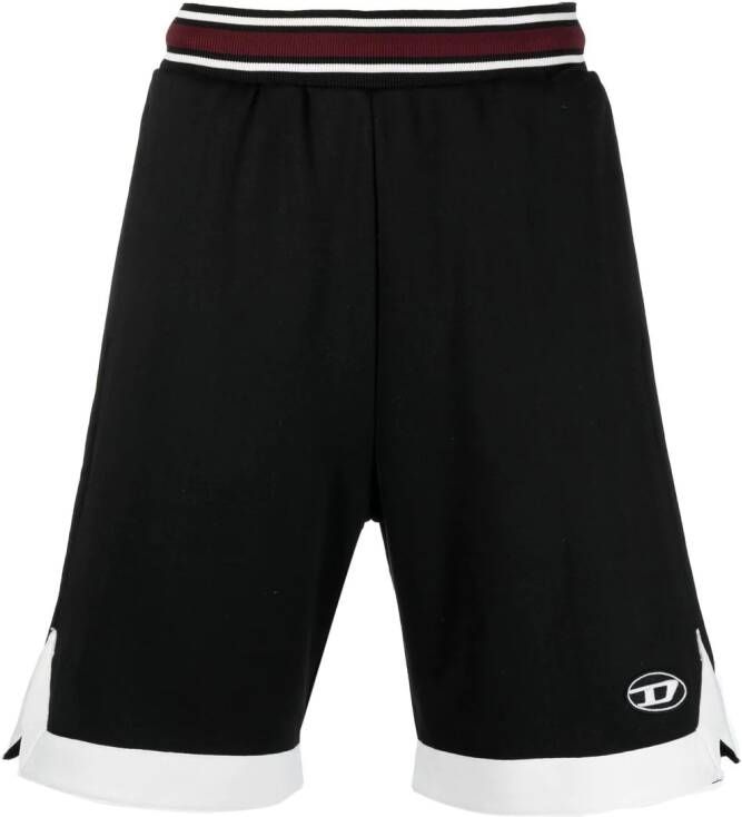 Diesel Bermuda shorts Zwart
