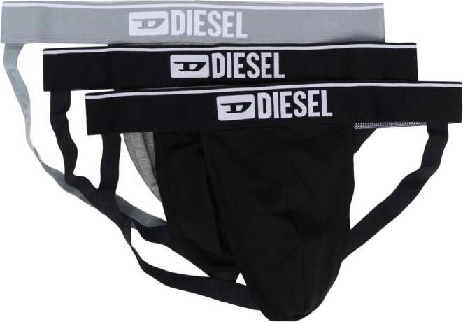 Diesel Boxershorts met colourblocking Zwart