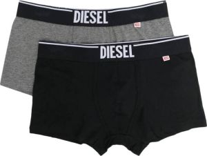 Diesel Boxershorts met logoband Grijs