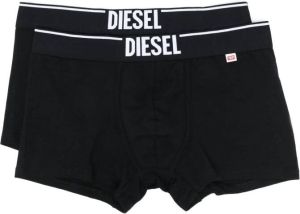Diesel Boxershorts met logoband Zwart