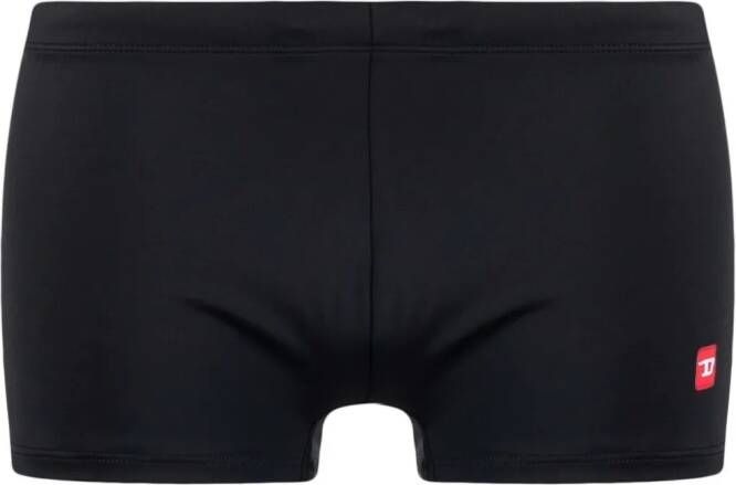 Diesel Boxershorts met logoprint Zwart