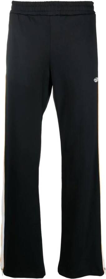 Diesel Broek met zijstreep Zwart