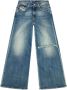 Diesel Flared jeans Blauw - Thumbnail 1
