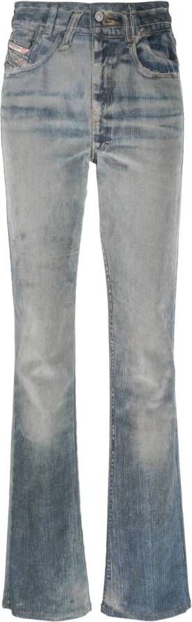 Diesel Flared jeans Blauw