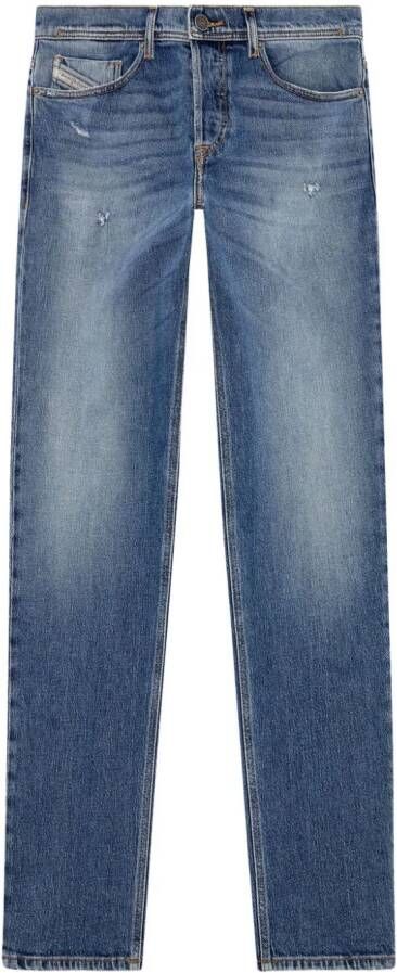 Diesel D-Finitive jeans met toelopende pijpen Blauw