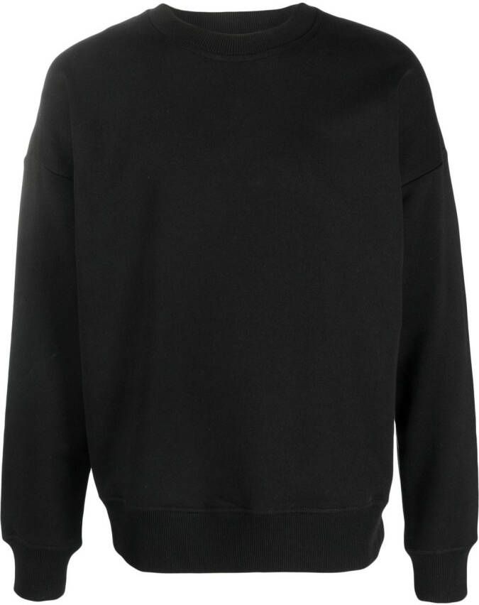 Diesel S-Rob-Megobal katoenen sweater Zwart